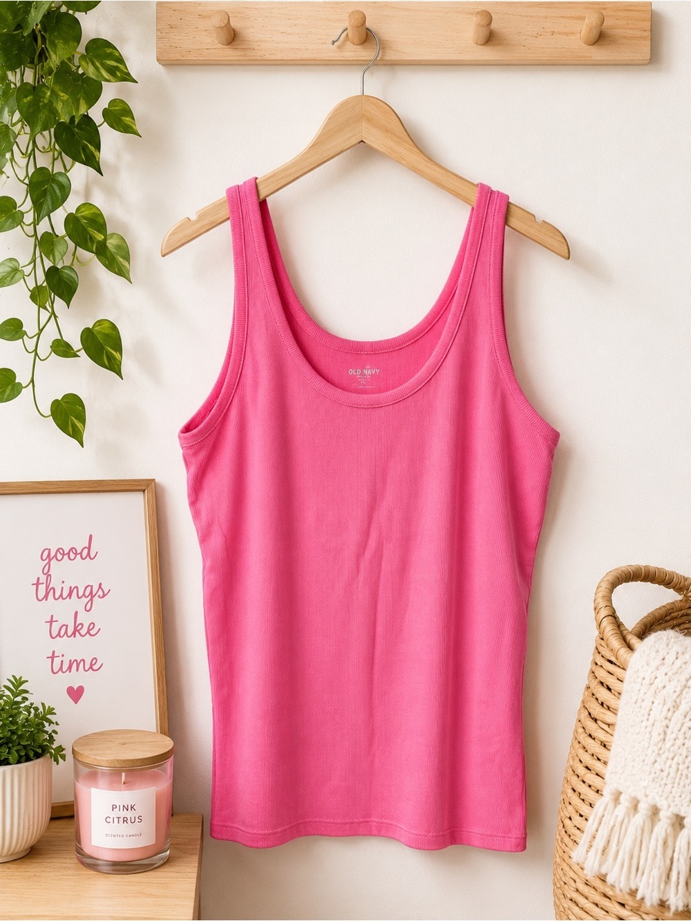 Old Navy Pink Tank Top